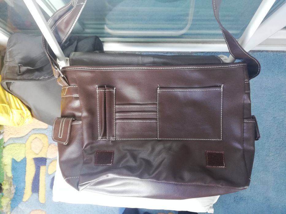 Кожена бизнес чанта