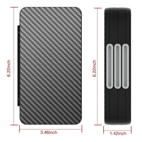 HEIYING husă stocare carduri pentru Nintendo Switch, 72 sloturi