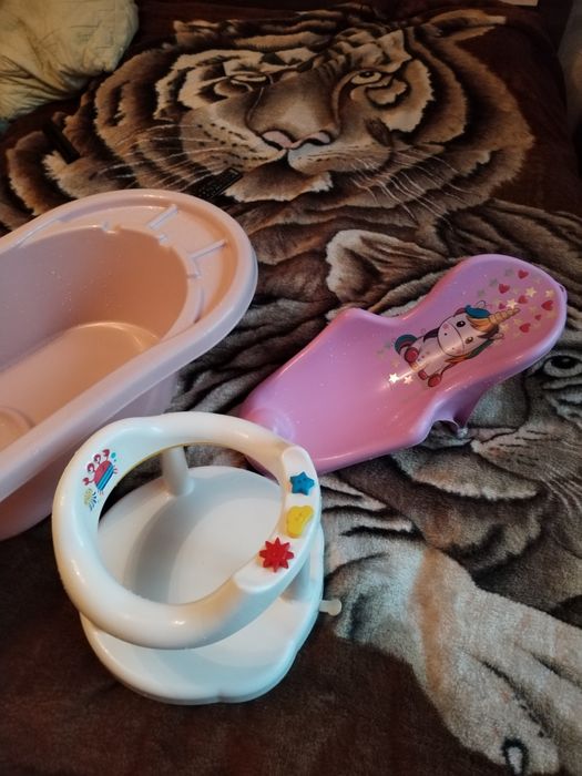 Ванночка, горка  и стул для купания