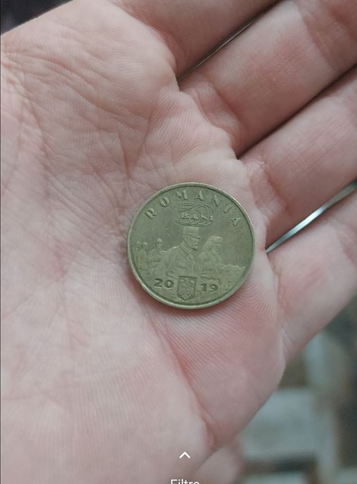 Moneda Regina Maria 2019,Stare impecabilă