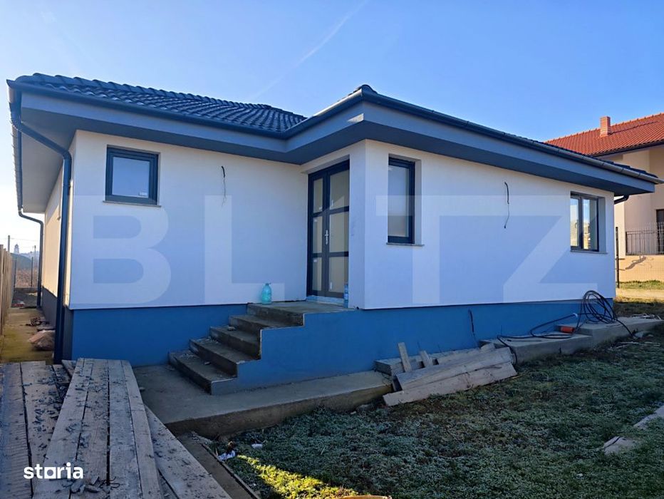 Casa moderna | 109 mp utili | Teren 600 mp | Terasa acoperita | Paleu
