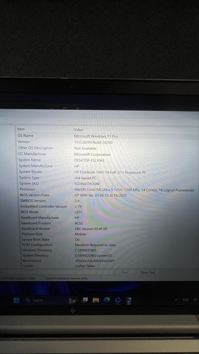 Laptop HP EliteBook 1040 G11