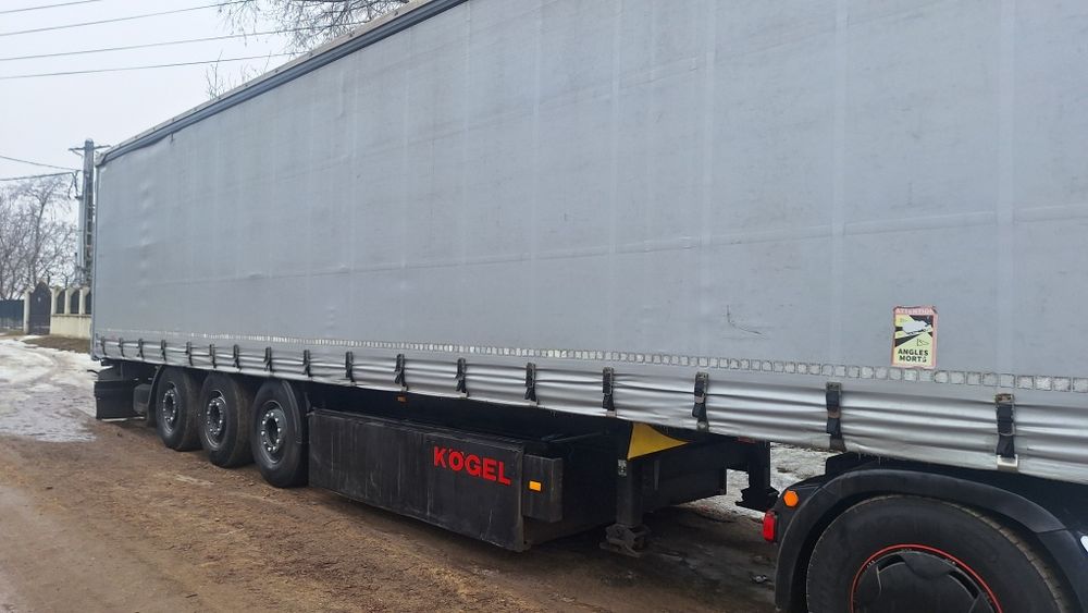 Ansamblu MAN TGX 480 Euro 6 (2015) + Kögel 2010 – Stare foarte bună