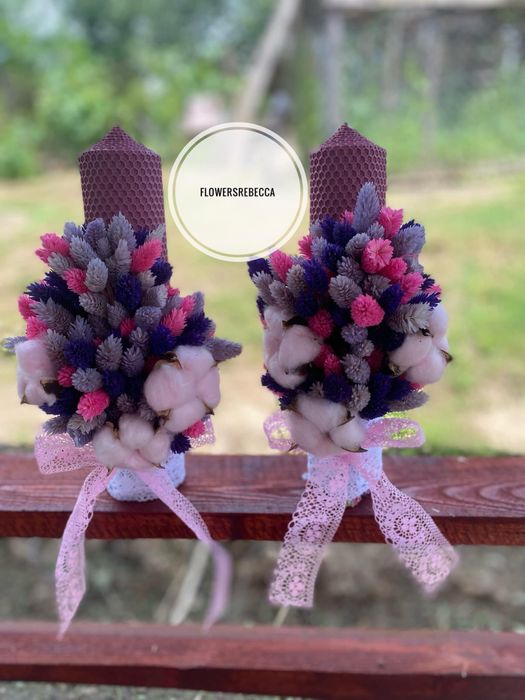 Lumanari ceara personalizate Nunta Botez Cununie Buchet Mireasa Nasa