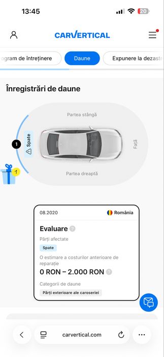 Renault Clio Break TCe90 GPL, COLANT BOLT activ, raport CarVertical