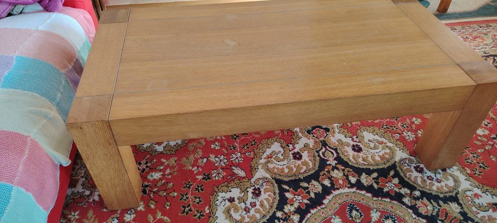 Vitrina / Set mobilier Living (furnir stejar)