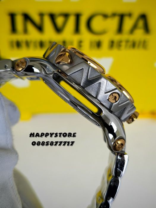INVICTA Cerberus Silver/Gold 47 mm, Инвикта нов мъжки часовник