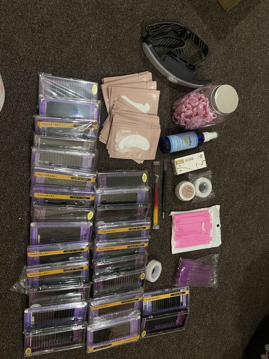 материалы для наращивание ресниц