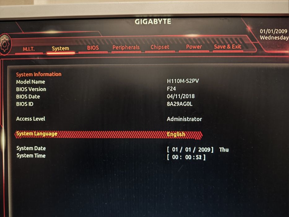 Gigabyte H110M - S2PV сокет 1151