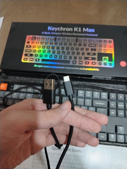 клавиатура Keychron K1 Max low profile