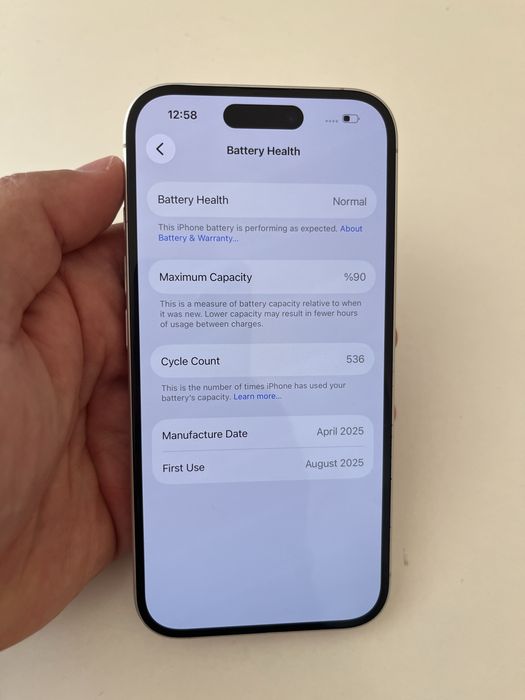 Iphone 16 128GB 90% bat