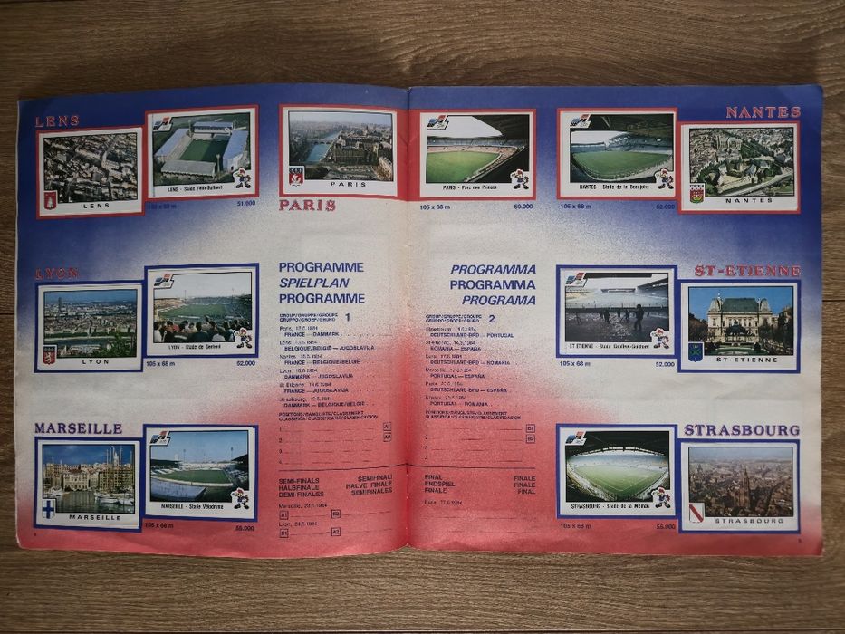 Album Panini Euro 84