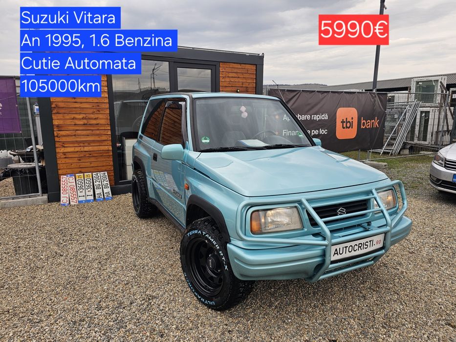 Suzuki Vitara, 1.6 Benzina, 4x4, Clima automata, Reductor  Cauciucuri A/T uri Jante concave  Posibil Rate ***