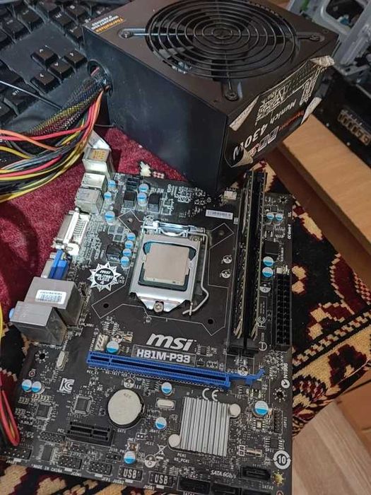 Kit Placă de bază MSI H81M-P33