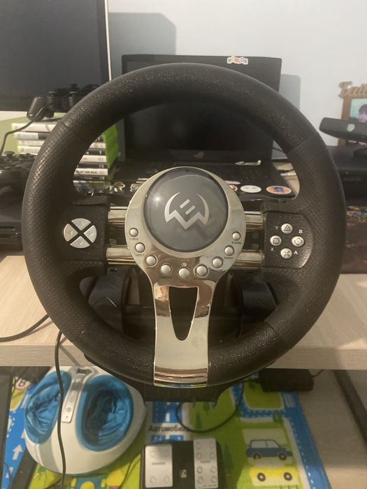 Игровой руль новый