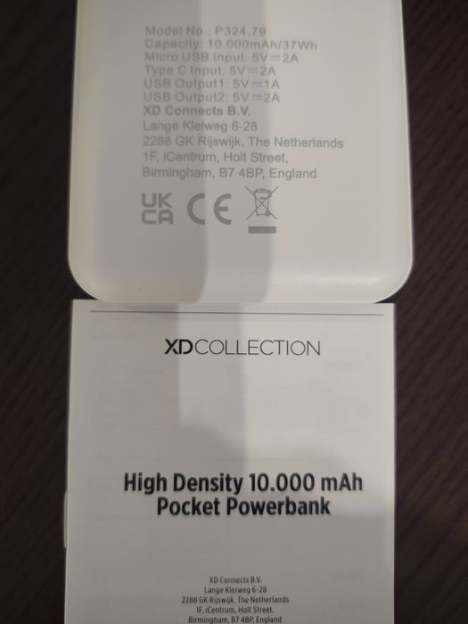 Тънка Външна Батерия 10.000 mAh