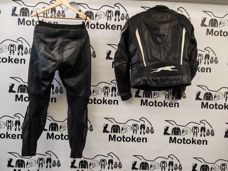 Costum moto piele FLM marime 50/52
