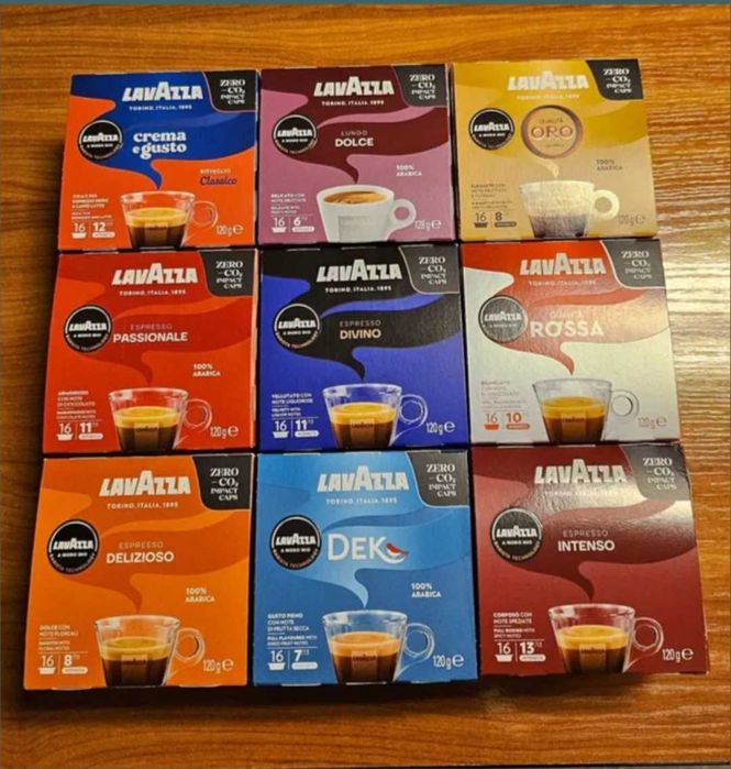Кафе Лаваца капсули,кафе на зърна,кафемашини и консумативи