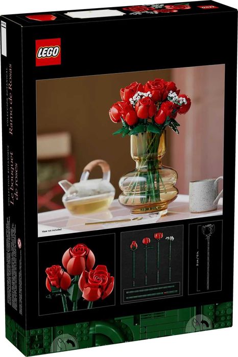 НОВО LEGO Botanical Букет от рози - Bouquet of Roses 10328