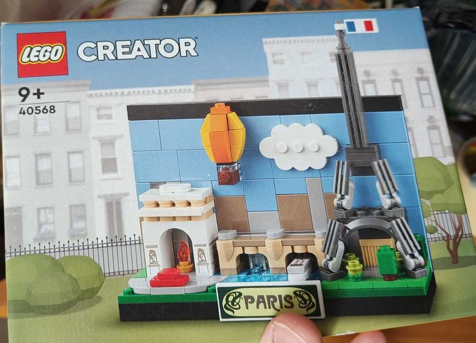Лего/Lego Paris Postcard 40568