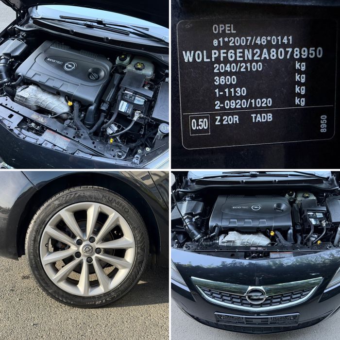 Opel Astra J - 2011 - 2.0 D - 160 CP - 6+1 trepte