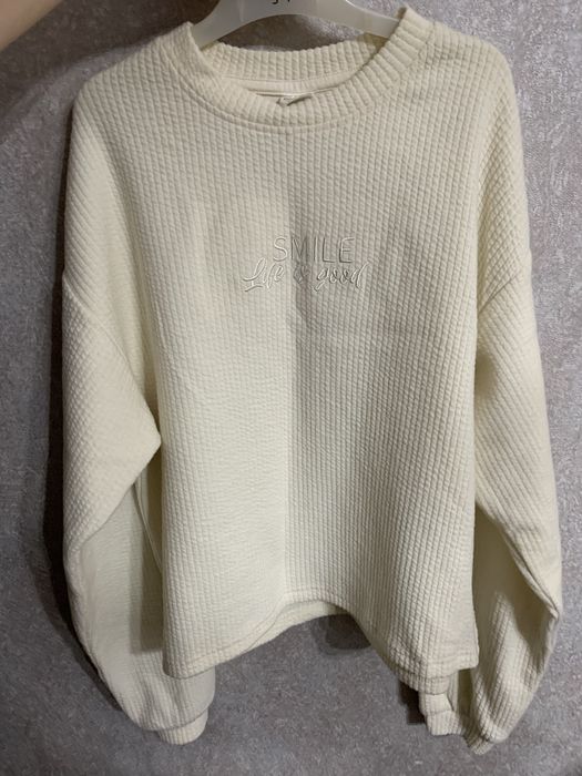 молочная кофта ostin