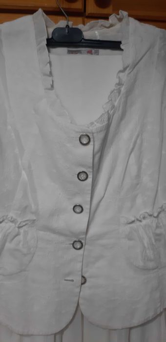 Костюм/СЕТ- САКО Rosi Fashion с Финна Бродерия+ПОЛА Шармантна!НОВ!