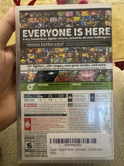 super smash broa ultimate совершенно новый игра для nintendo switch