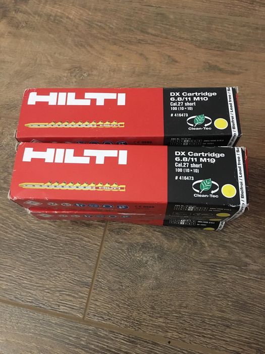 Hilti Пирони и магазинирани заряди