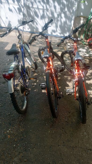 Trei biciclete pt. copii 9-12 ani aproximativ mărime "24