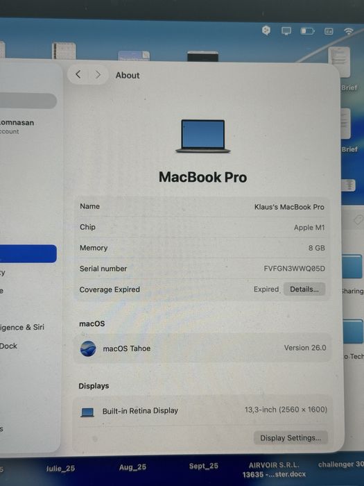 MacBook Pro M1 13” | 8GB RAM | 256GB SSD | Space Gray – Impecabil