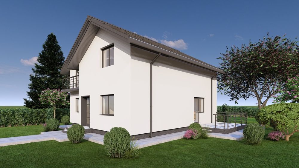 Casa P+M,HLINCEA, 137mp utili,TEREN 335 MP