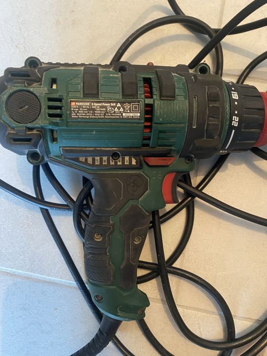 Винтоверт Parkside & перфоратор Raider