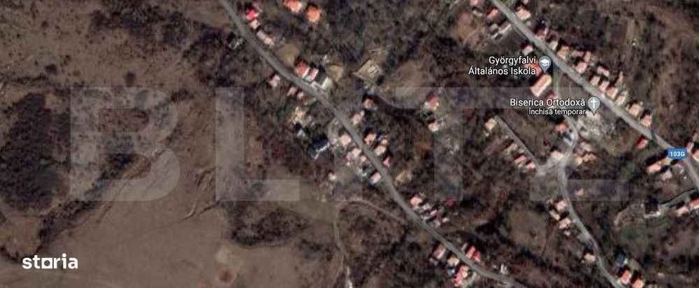 Teren cu casa demolabila, 1440mp, sat Gheorghieni