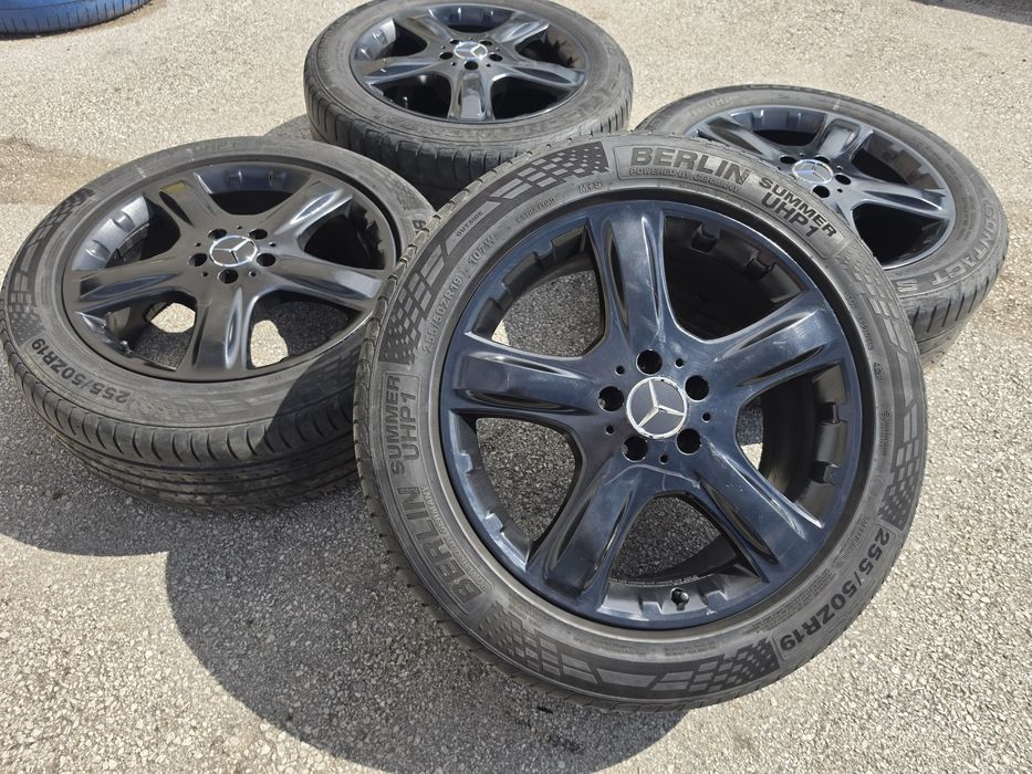 5х112/19 с гуми Mercedes ML W164 W166 GL X164 Спорт пакет 5x112/19 Мерцедес МЛ В164 ГЛХ164