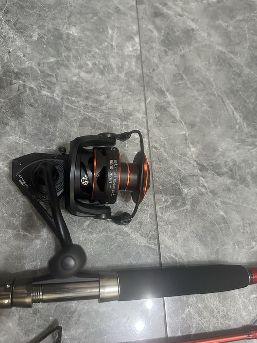 SET RIVER  3 Lansete FL Pro FLX River 3.00m/70-350g + 3 Mulinete Fl Strategist River 6000 10rulment