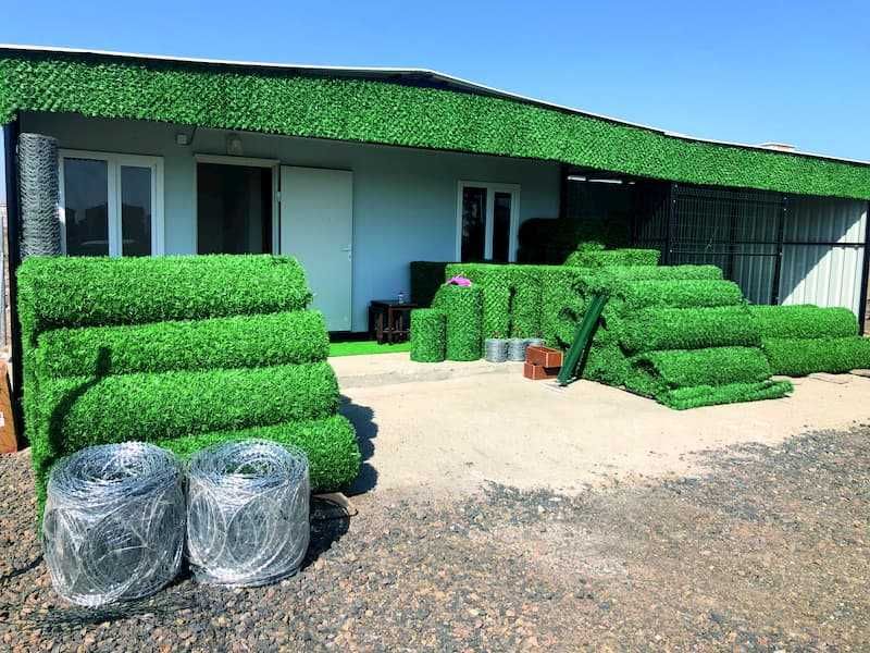 Зелена мрежа от изкуствена трева | Най-добра цена!