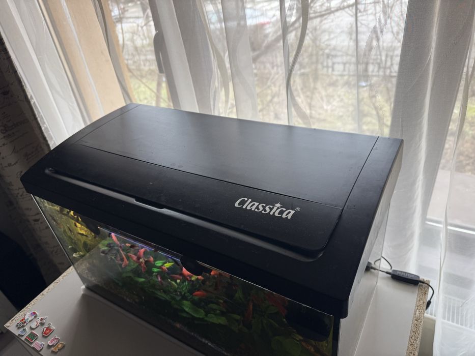 Vand acvariu cu capac classica 60 l volum