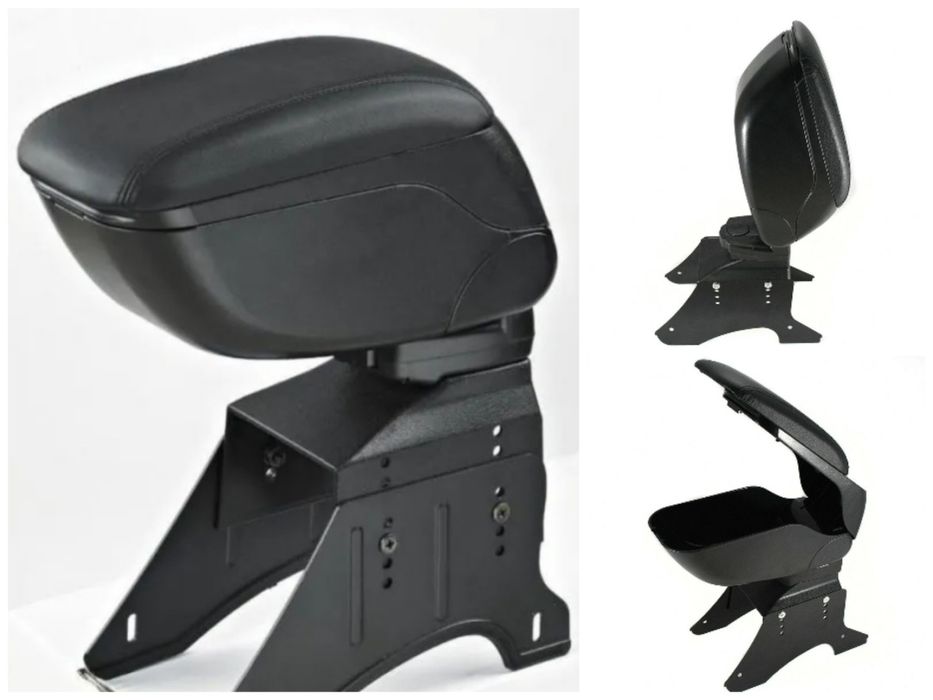 Cotiera auto universala rabatabila cu capac culisabil piele ecologica