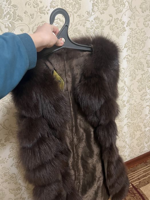 Безрукавка из песца