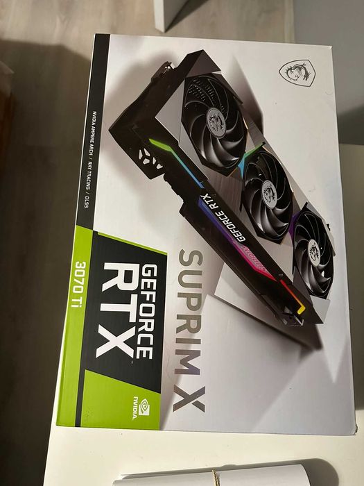 Видеокарта Geforce RTX 3070TI Suprim X 8GB
