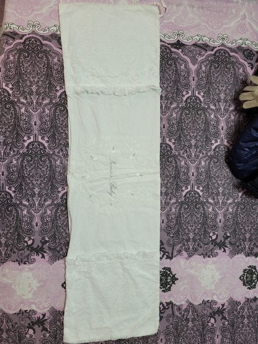 Бортики и постельное белье для манежки