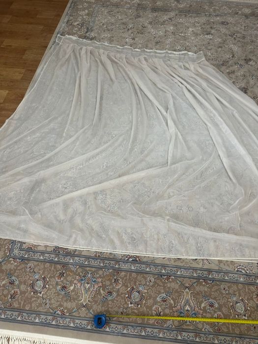 Продам тюль со шторами
