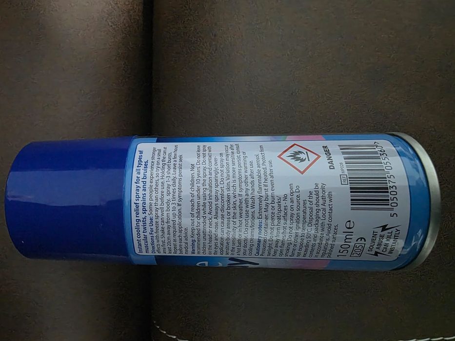 Spray Freeze cu efect de racire instantaneu pentru  muschi vanatai etc