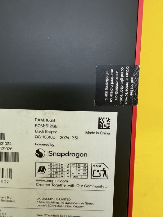 Alex-Tel® OnePlus 13 512GB 16GB RAM 5G Dual Sim Black Sigilat Nou