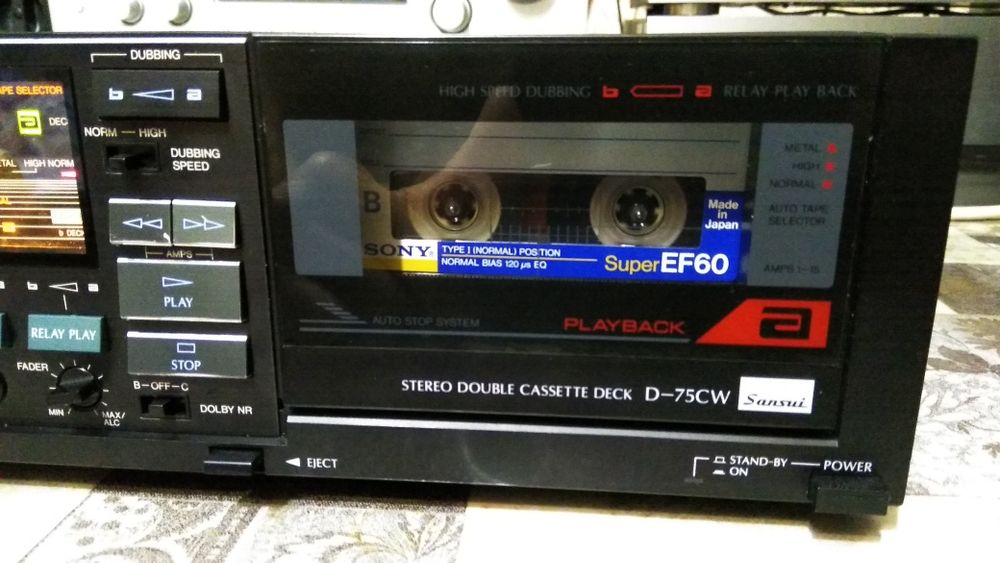 Двухкасетник Sansui D-75CW