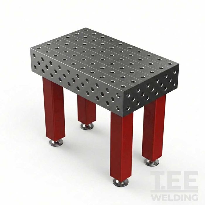 Заваръчна маса 1000×600 мм (25 мм плот) | ЛИЗИНГ