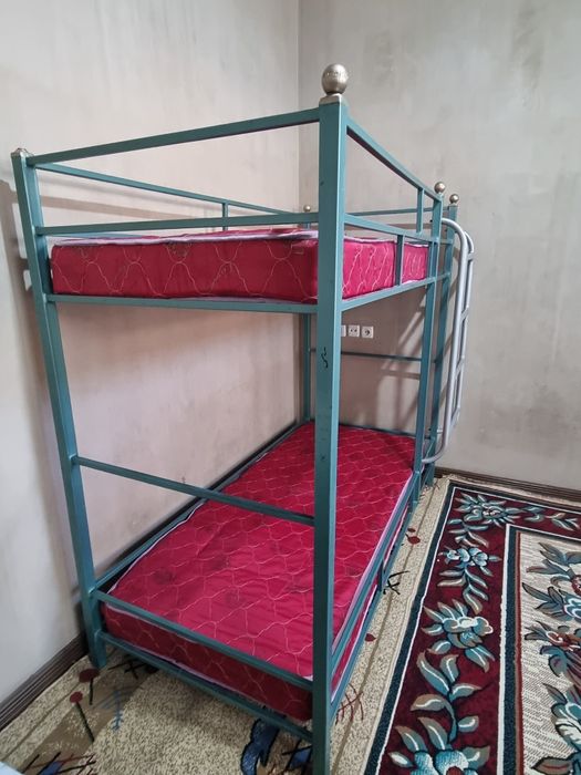 Темир кароват 2 этажли