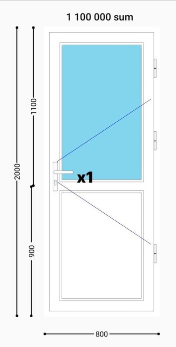 Yangi TAYOR Alumin  Eshiklar qulay NARXDA