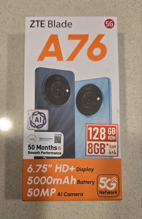 А76 ZTE Blade 128 GB